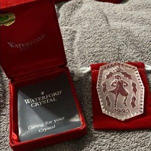 1993 waterford crystal ornament